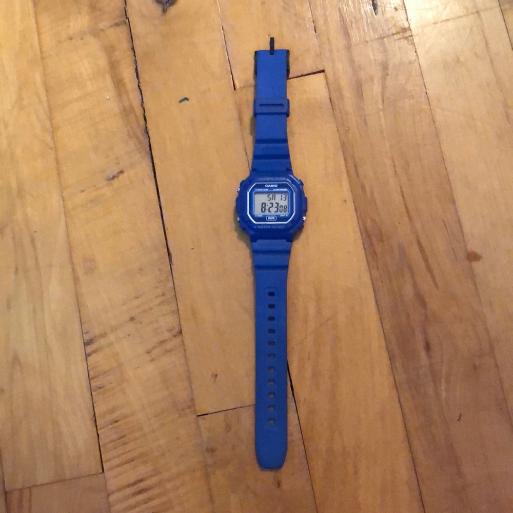 Casio water resistant watch